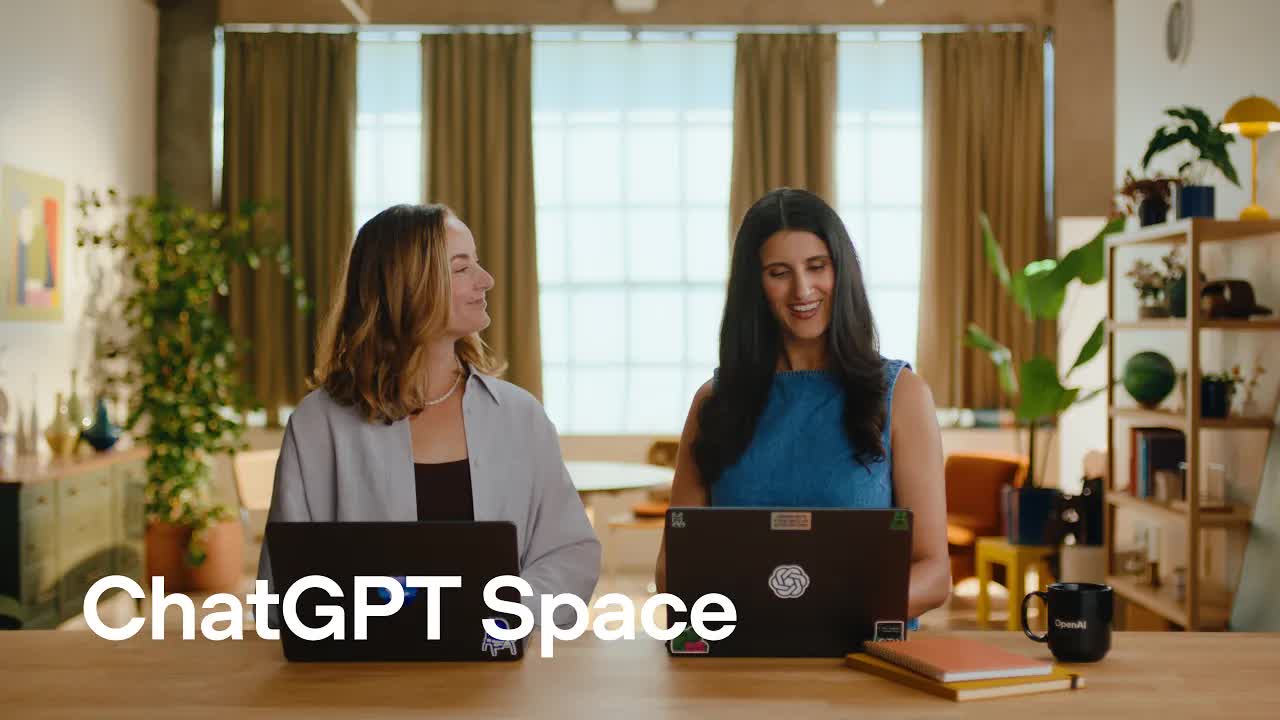 与团队一起使用 ChatGPT Space：把对话变成实时协作页面