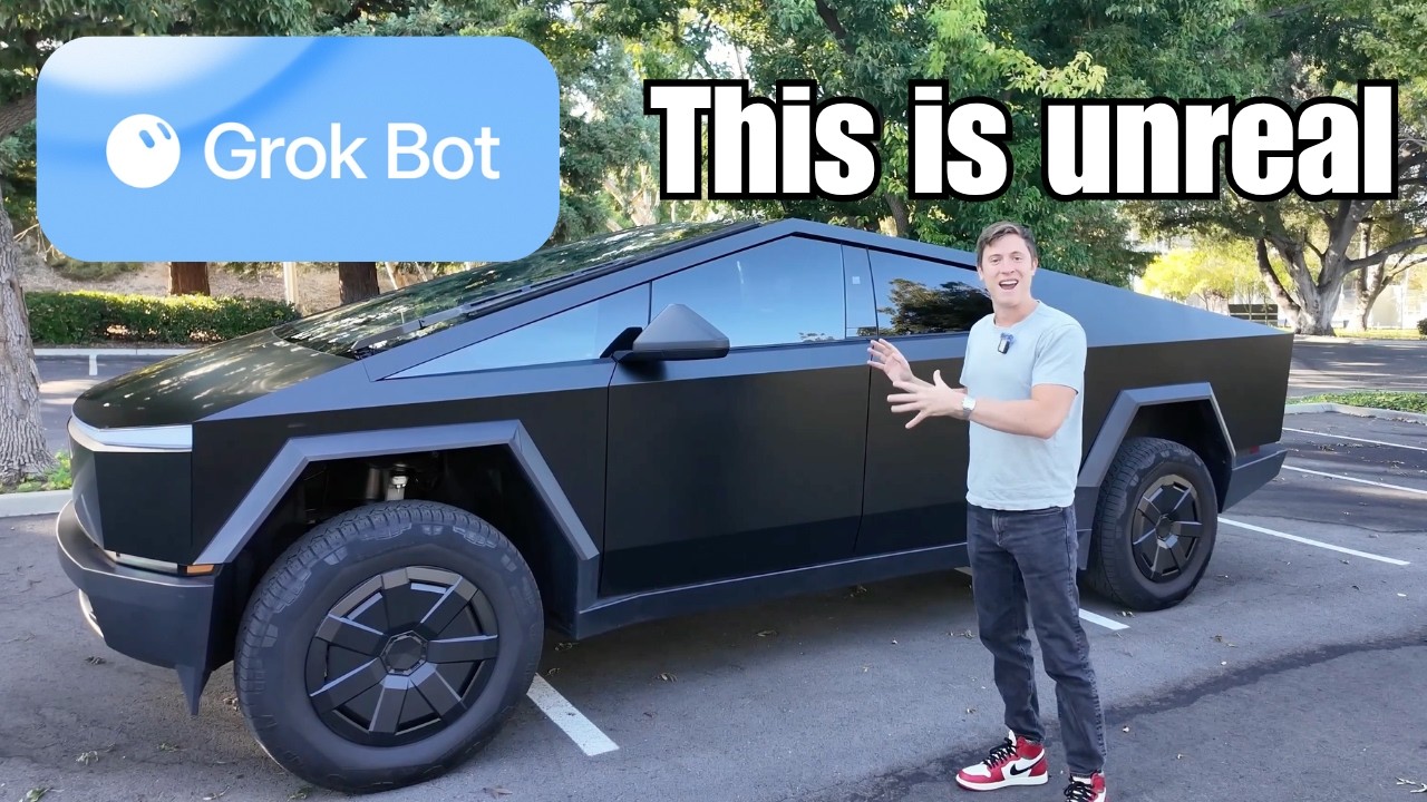 Grok Bot 登陆特斯拉：坐在车里指挥 AI 大军，我彻底被震撼了