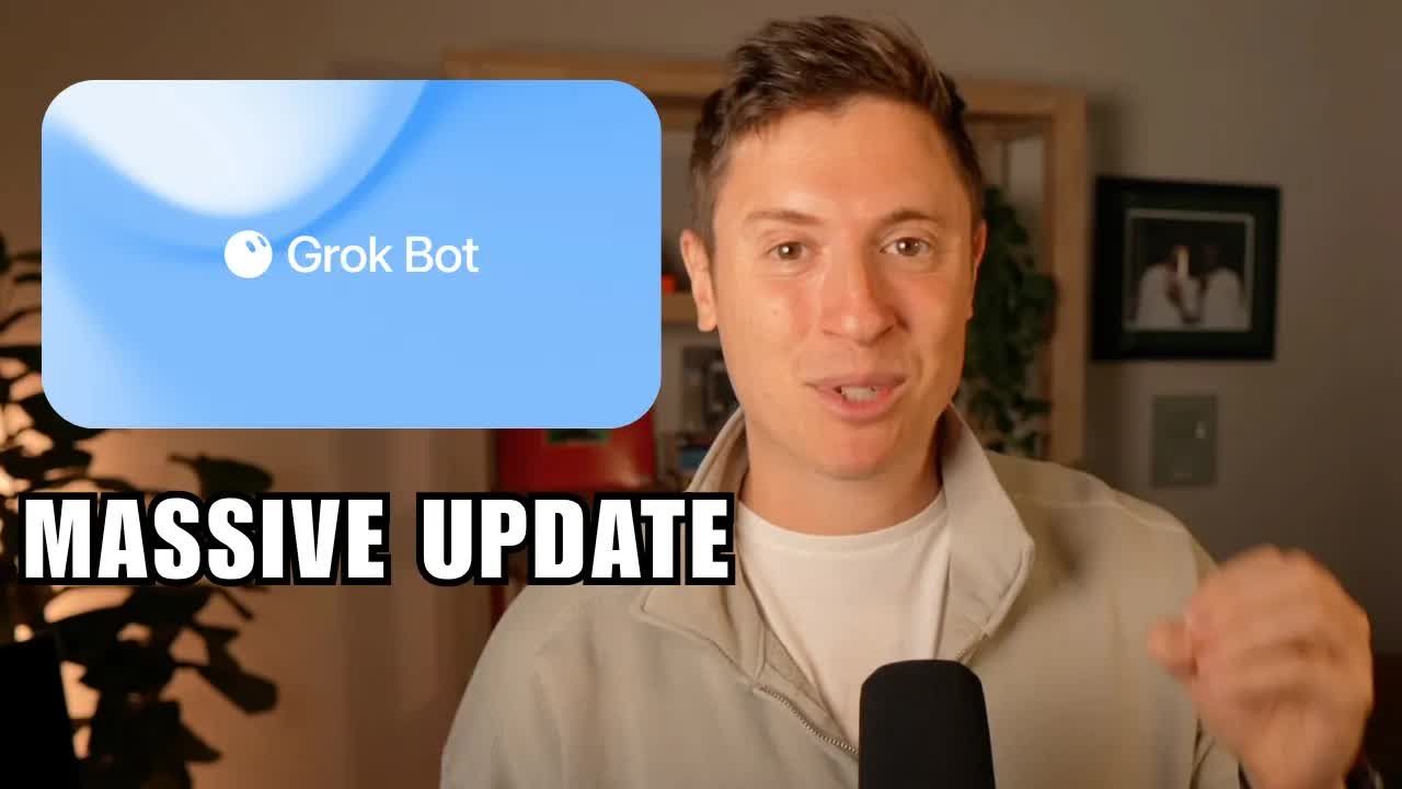 Grok Bot 五大重磅更新：专属邮箱、主机器人、按需调用 Claude Opus